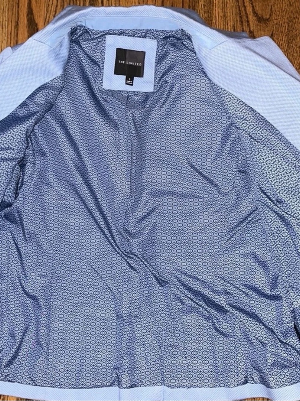 The Limited Light Blue Single-Button Blazer - Picture 3 of 5
